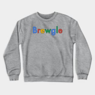 Brew Search Engine (Black Outline) Crewneck Sweatshirt